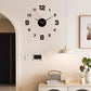 Ensemble d'horloge murale lumineuse 3D en acrylique à monter soi-même