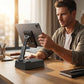 Support de téléphone avec haut-parleur Bluetooth 3 en 1