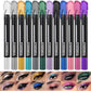 Crayon ombre à paupières multi‑couleurs – Paillettes & scintillement