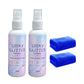⚠️ Marre de frotter les paillettes sur vos vêtements ? Ce spray est sans danger pour les tissus. Faites la fête sans vous salir ! 🚫🧼