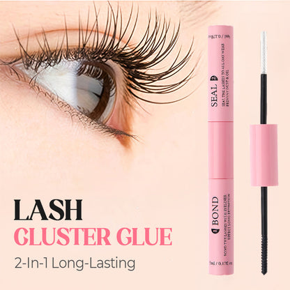 ⏳Spécial à durée limitée⏰Colle longue durée 2 en 1 pour faux cils👁️