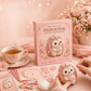 🎀50 % DE RÉDUCTION🎁Kit de patchwork en feutrine à faire soi-même Forêt enchantée rose