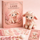 🎀50 % DE RÉDUCTION🎁Kit de patchwork en feutrine à faire soi-même Forêt enchantée rose