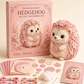 🎀50 % DE RÉDUCTION🎁Kit de patchwork en feutrine à faire soi-même Forêt enchantée rose