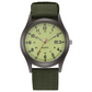 Montre à quartz avec aiguilles phosphorescentes — Design classique