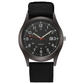 Montre à quartz avec aiguilles phosphorescentes — Design classique