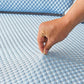Ensemble de 2 draps-housses frais en soie glacée