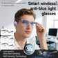 Lunettes intelligentes avec traduction IA, compatibles avec 160 langues et ChatGPT, avec microphone intégré et haut-parleurs Hi-Fi.