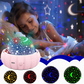Lampe de projection créative de ciel étoilé rotative à 360°