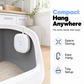 Éliminateur d'odeurs intelligent pour animaux de compagnie avec lanière de suspension