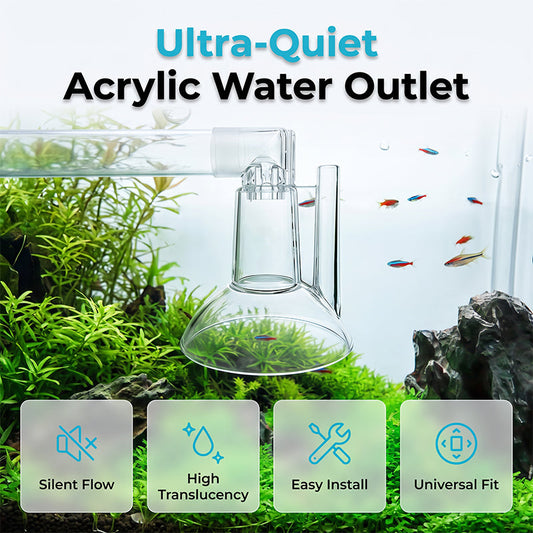 🔥🔥Achetez 3 obtenez 1 gratuit（3 pièces）🐟️Sortie d'eau silencieuse en acrylique pour aquarium