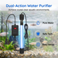 Lampe stérilisatrice UV submersible pour aquarium