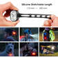 Éclairage avant et arrière rechargeable pour vélo