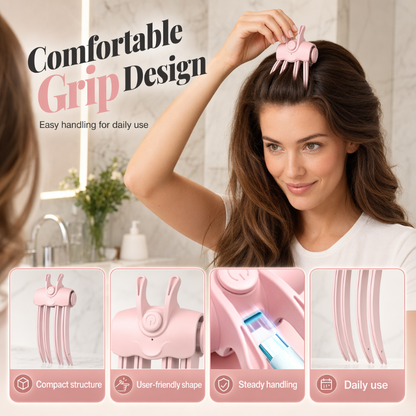 💇‍♀️ 50 % DE RÉDUCTION MAINTENANT ! Brosse chauffante à effet racinaire en céramique – Volume et coiffage 2 en 1, soulève les racines et crée du gonflant sans abîmer les cheveux, pour un brushing rapide au quotidien