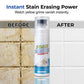 🛋️💦 Produit nettoyant pour tissus à mousse sans rinçage | Brosse intégrée, enlève les taches rapidement sans laisser de traces ✅