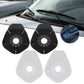 Coussinets de protection en silicone pour les trous des bras d'essuie-glace de voiture