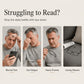Lunettes de lecture pliables ultra-fines avec étui pour téléphone et support intégré