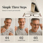 Lunettes de lecture pliables ultra-fines avec étui pour téléphone et support intégré