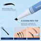 💧👁️ 50 % DE RÉDUCTION MAINTENANT ! Stylo cils de précision en formule longue tenue – Dessin et densification 2 en 1, pour un regard intense sans paquets