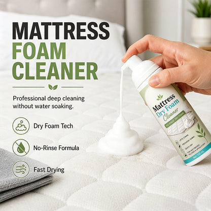 Nettoyant à mousse sèche pour matelas sans rinçage