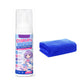 Mousse nettoyante portable pour tissus 60 ml avec serviette de nettoyage