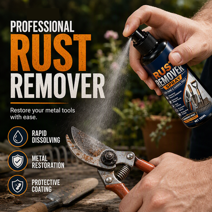 🔩⚡ 50 % DE RÉDUCTION ! C'est comme si vous remontez le temps pour vos outils ! Vaporisez, essuyez : la rouille disparaît en quelques secondes et un film protecteur invisible protège vos outils contre la rouille pendant des mois.