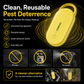 Répulsif anti-insectes ultrasonique portable avec crochet de suspension pour voiture