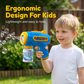 Pistolet à bulles lumineux multi-trous pour enfants