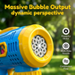 Pistolet à bulles lumineux multi-trous pour enfants