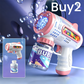 Pistolet à bulles lumineux multi-trous pour enfants