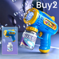 Pistolet à bulles lumineux multi-trous pour enfants