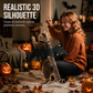 Costume d'ailes de chauve-souris pour animaux de compagnie pour Halloween