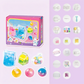 Kit de bricolage pour fabriquer un jouet « squishy » « Fried Ice » avec motif « griffe de chat » pour enfants