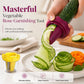 🥕✨ Spiraliseur et enrouleur de légumes manuel pour sculpter des roses – Transformez vos carottes en roses dignes d'un restaurant en 60 secondes ! 🌹🍽️