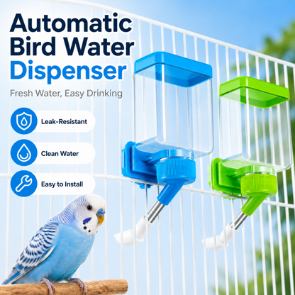 Distributeur d'eau automatique étanche pour oiseaux
