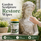 Lingettes nettoyantes et rehausseuses de couleur pour sculptures de jardin extérieur (paquet de 40)
