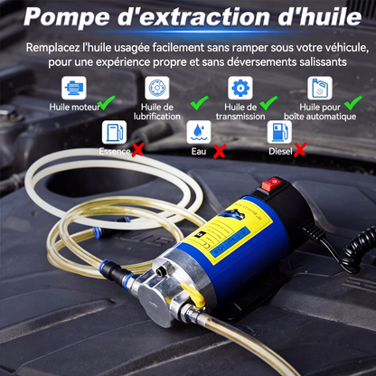 🛢️⚡ -60% ! 🔧Pompe de Transfert d'Huile 12V/24V – Moteur Cuivre Pur, Compacte & Connexion Sécurisée.