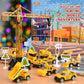 🚗 60% DE RÉDUCTION ! 🎁 CALENDRIER DE L'AVENT GARÇON - 24 Jours de Chantier Miniature, Véhicules Alliés avec Outils Réalistes 👷🔧