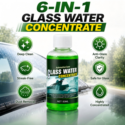 Concentré d'eau pour vitres automobiles