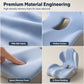 Coussin de siège ergonomique en mousse à mémoire de forme avec soutien lombaire – Confort optimal toute la journée, idéal pour le bureau, la voiture et la maison