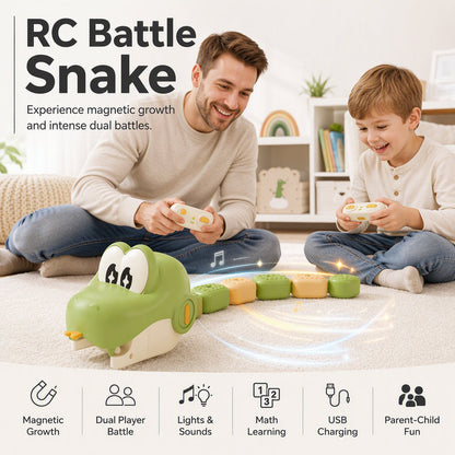 Serpent télécommandé avec segments magnétiques