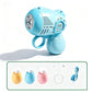 Mini machine à bulles portable avec lumières LED