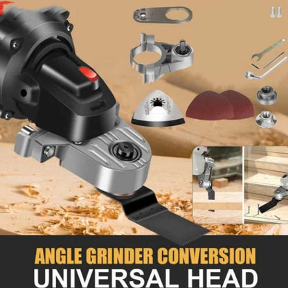Kit convertisseur pour meuleuse d'angle avec joint universel
