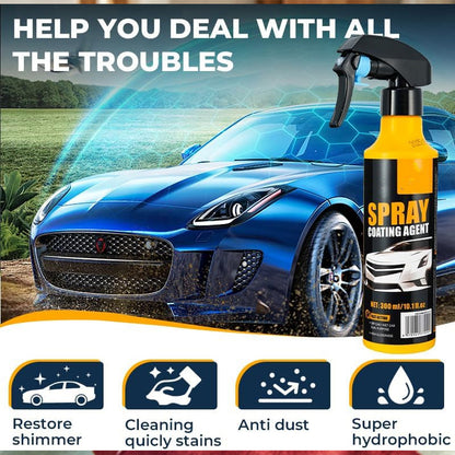 Spray de revêtement hydrophobe nano pour voiture