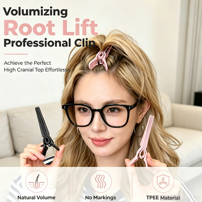 Pince volumisante pour racines de cheveux, idéale pour les crânes hauts.