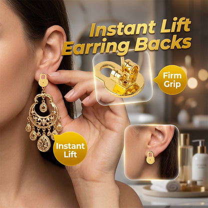 Fermoirs de boucles d'oreilles de soutien pour oreilles tombantes