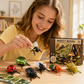 Ensemble de jeu de simulation d'insecte ailé à remontoir avec cartes éducatives