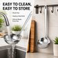 🍳 50 % DE RÉDUCTION MAINTENANT ! Cuillère séparatrice d'huile en acier inoxydable – Filtration et séparation 2 en 1, retient les résidus et sépare l'huile pour une cuisine plus saine et plus propre