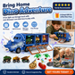 Camion jouet interactif de transport de dinosaures