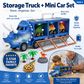 Camion jouet interactif de transport de dinosaures